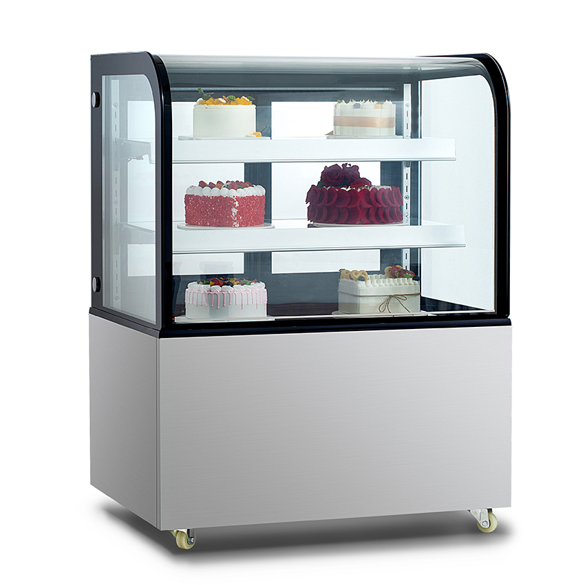 Cum îmbunătățește funcția de refrigerare și conservare a cabinetului de afișare a tortului?